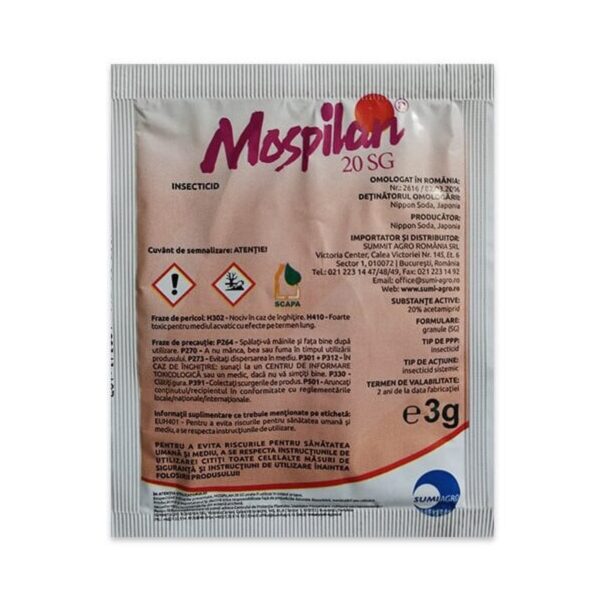Insecticid MOSPILAN 20 SG