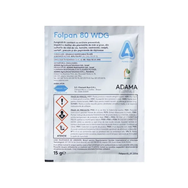 Fungicid FOLPAN 80 WDG