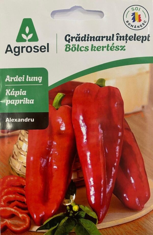 Seminte ardei lung ALEXANDRU, Agrosel