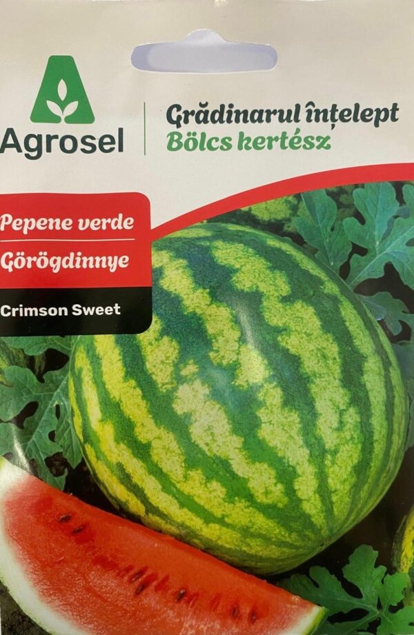 Seminte pepene verde CRIMSON SWEET, Agrosel