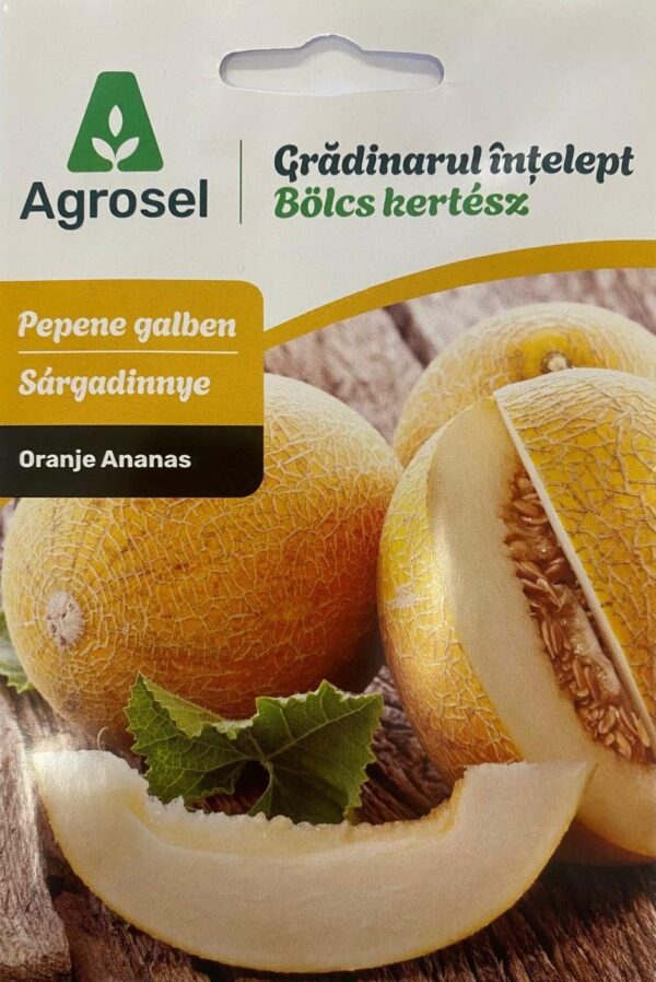 Seminte pepene galben ORANJE ANANAS, Agrosel