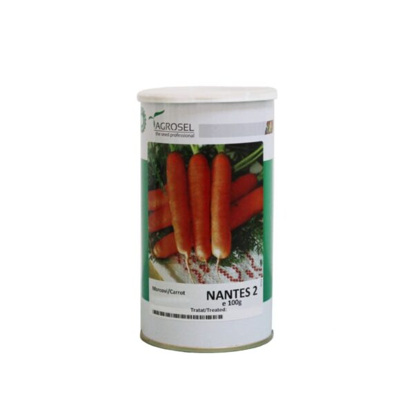 Seminte morcovi NANTES 2, Agrosel, 100gr