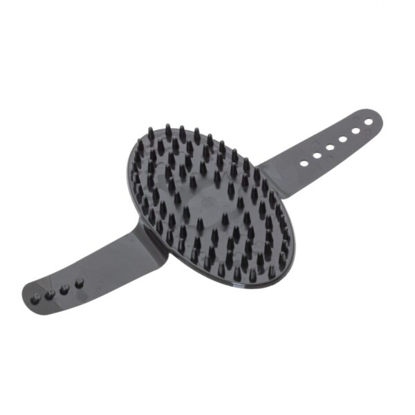 Perie de curățare și masaj din plastic, cu vârfuri, cabaline