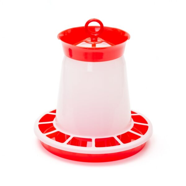 Hranitoare plastic pentru pui si pasari, 10l
