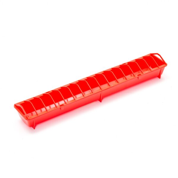 Hranitoare plastic pentru pui si pasari orizontal