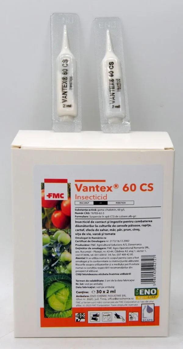 Insecticid VANTEX 60 CS, 2 ml