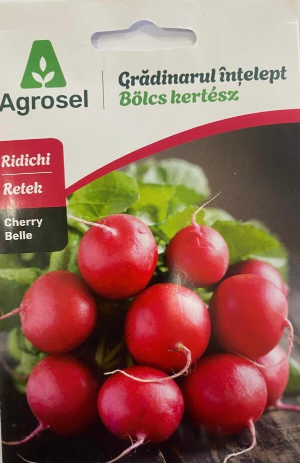 Seminte ridichi CHERRY BELLE, Agrosel