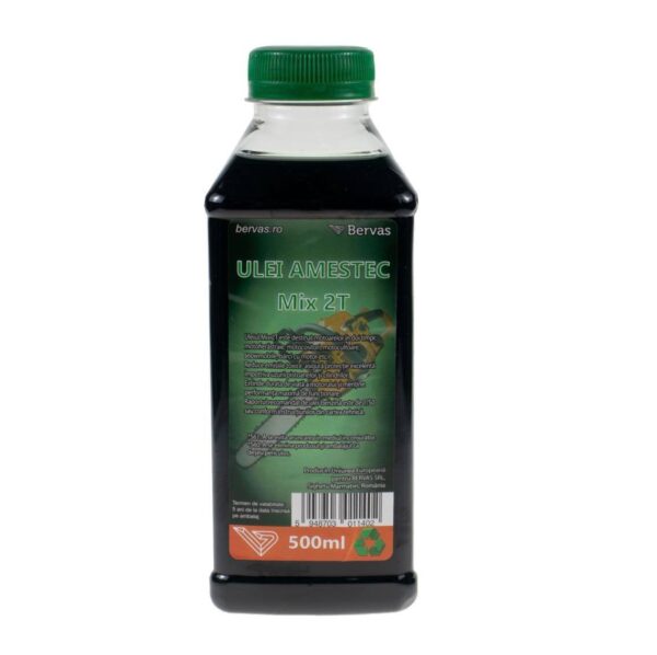 Ulei amestec 2T verde, 500 ml