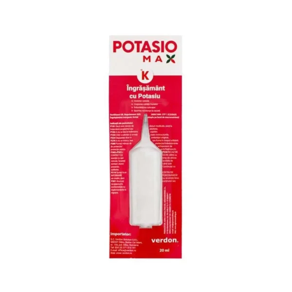 Ingrasamant cu potasiu POTASIOMAX,20 ml